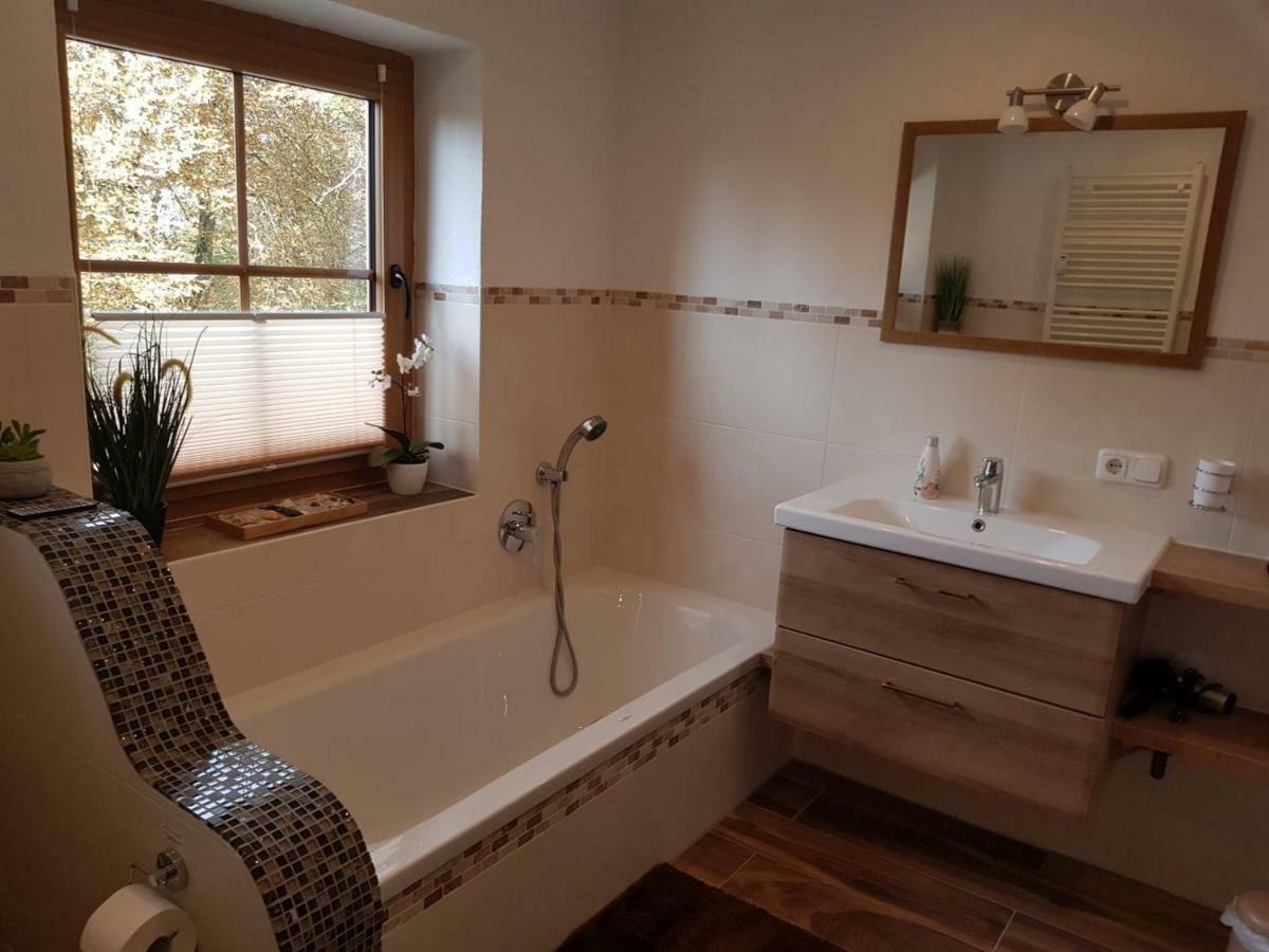 Villa Im Wald Roßhaupten Kültér fotó